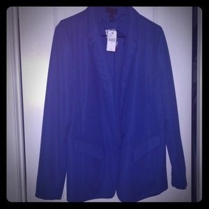 Royal blue blazer